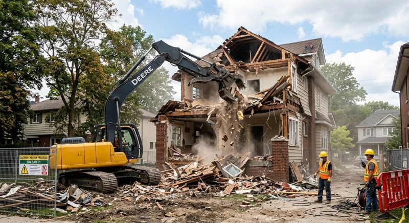 Home Demolition Service in Katy, TX